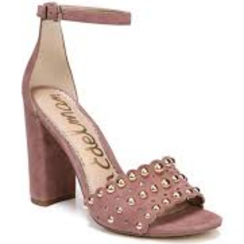 Sam Edelman Yaria Dusty Rose Sandals 9M New